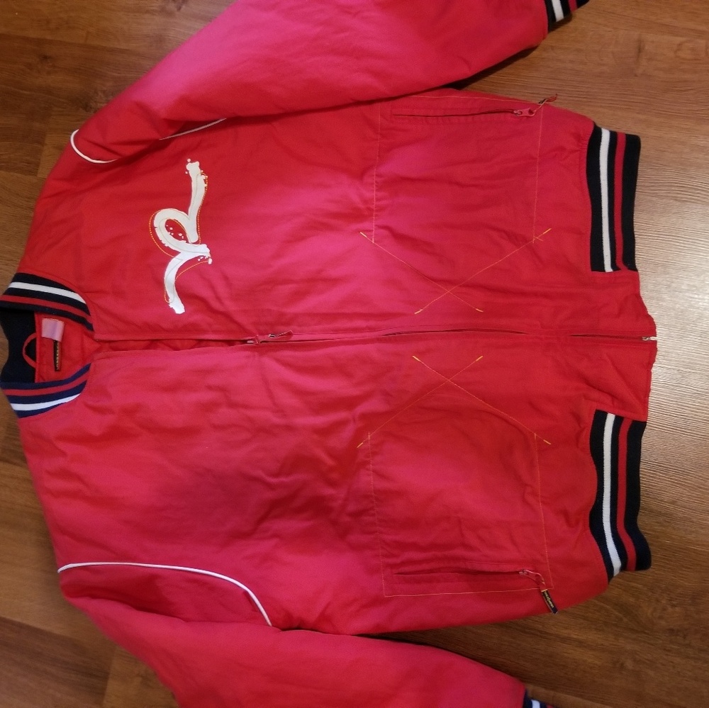Men's Red Vintage Rocawear New York Stlye 90s 100%